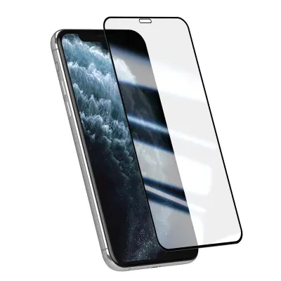 Kaljeno staklo za iPhone 11 Pro protiv ogrebotina 3D zakrivljeni rub ultra otporno