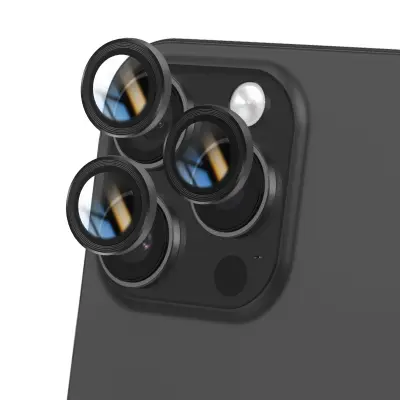 Kaljeno staklo kamere za iPhone 16 Pro Max tvrdoća 9H protiv ogrebotina