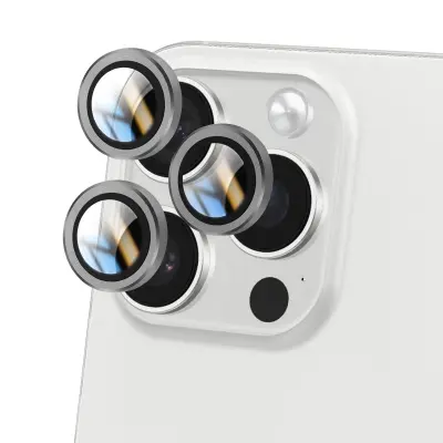 Kaljeno staklo kamere za iPhone 16 Pro Max tvrdoća 9H protiv ogrebotina