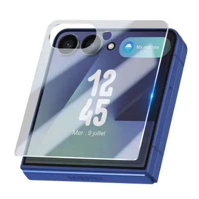 Kaljeno staklo za vanjsku zaštitu zaslona Galaxy Z Flip 7 5G ultra otporno