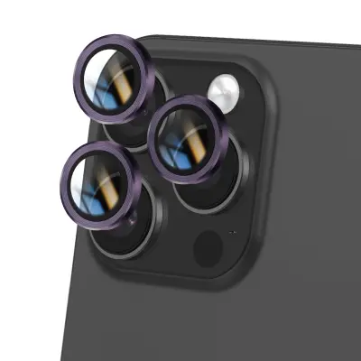Kaljeno staklo kamere za iPhone 16 Pro Max tvrdoća 9H protiv ogrebotina
