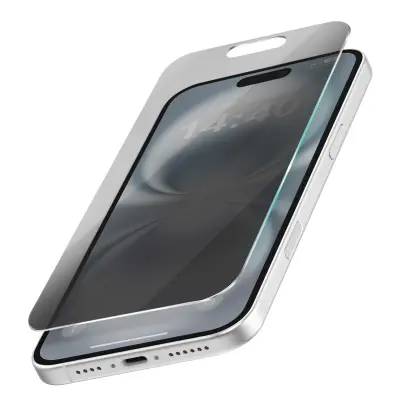 Zaštita zaslona kaljeno staklo za iPhone 16 Plus Anti-Spy protiv ogrebotina
