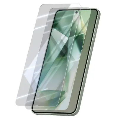 Kaljeno staklo za Galaxy S24 FE tvrdoća 9H protiv odsjaja set od 2