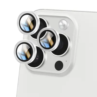 Kaljeno staklo kamere za iPhone 16 Pro tvrdoća 9H protiv ogrebotina