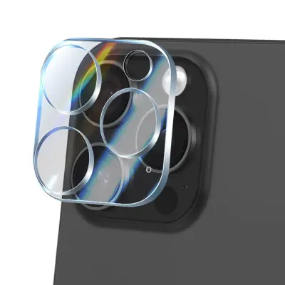 Kaljeno staklo kamere za iPhone 16 Pro tvrdoća 9H protiv ogrebotina