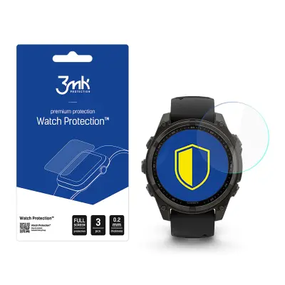 GARMIN FENIX 8 SOLAR/SAPPHIRE 47MM - 3MK ZAŠTITA ZA SAT FLEKSIBILNO STAKLO