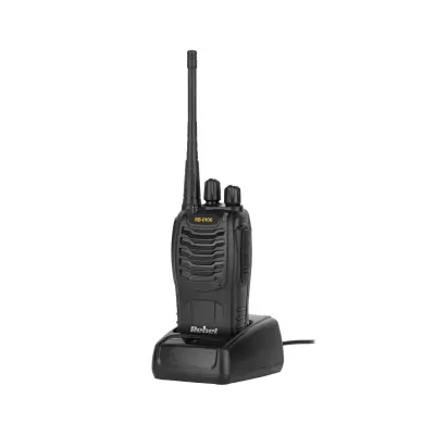 Punjiva ručna prijenosna radio stanica LED 1500mAh do 4km PMR + slušalice