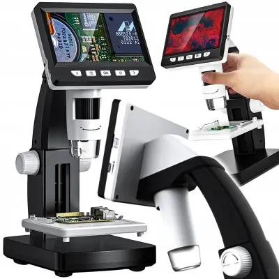 Digitalni LCD mikroskop LED 1000X zum USB