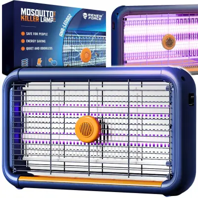 Snažna viseća UV LED lampa protiv komaraca 6W 40cm UBIJANJE KOMARACA