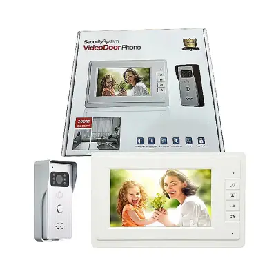 Postavite LCD video domofon u zvonec s kamerom videofon IR 7â€ł