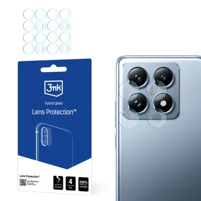 Zaštita kamere za Xiaomi 14T hibridno staklo set od 4