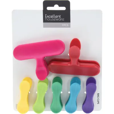Excellent Houseware Versholdingclips 7 pieces
