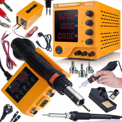 Set Napajanje i Lemilica 2u1 RARES-3210 OH660 – 32V 10A | Preciznost, Sigurnost, 660W