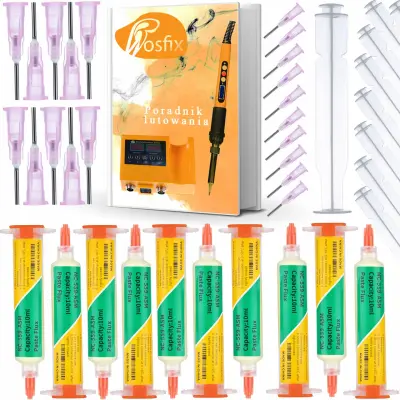 Flux NC-559-ASM 10cc – Gel Konzistencija | Savršeno Za BGA i SMD Lemljenje
