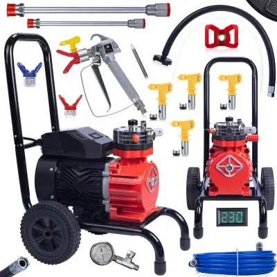Bezzračni Raspršivač Red Strong Storm 1100 RSS05 – 3500W, 22MPA, 18L/Min | Priborov Set