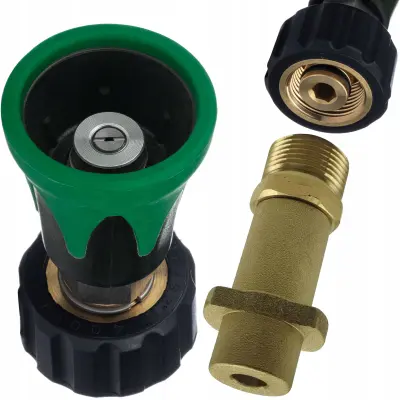 Priključaka Za Visokotlačne Perilice Set – Mini Lance 25° + Adapter | Kompatibilnost s Kärcher HD/HDS/k-Serijom | M22, 250 Bara