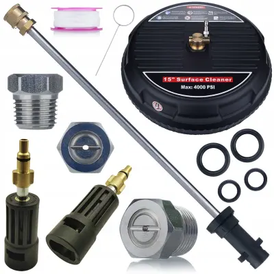 Set Pribora Za Visokotlačni Čistač – T-Racer + Lance 58 Cm + Adapter | Kompatibilnost s Kärcher K2–K7