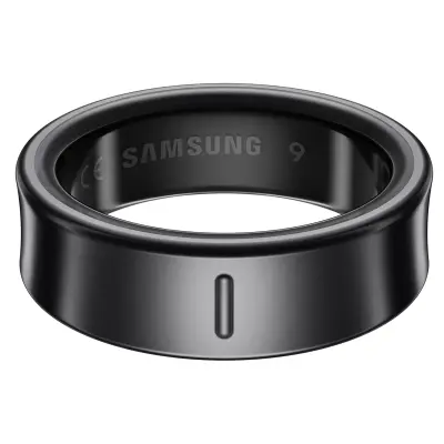 Samsung, Galaxy Ring povezani prsten veličine 15 s senzorom aktivnosti, crni