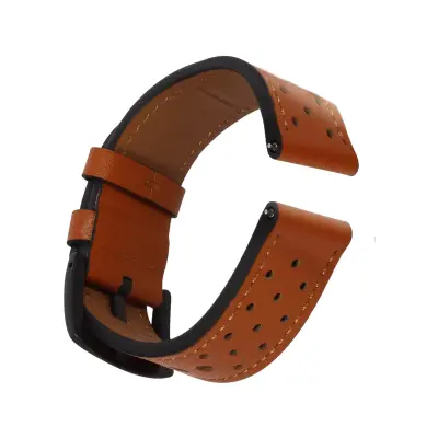 Remen za Samsung Galaxy Watch 4 kožni podesivi s kopčom smeđi