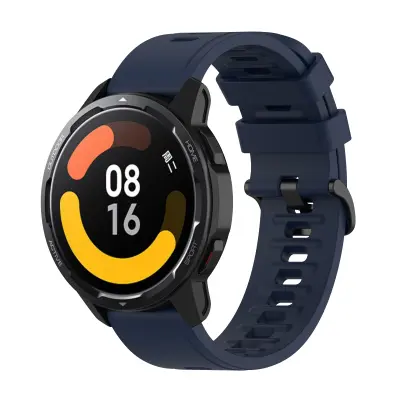 Remen za Xiaomi Watch S1 Active / Watch Color 2 meki tamno plavi