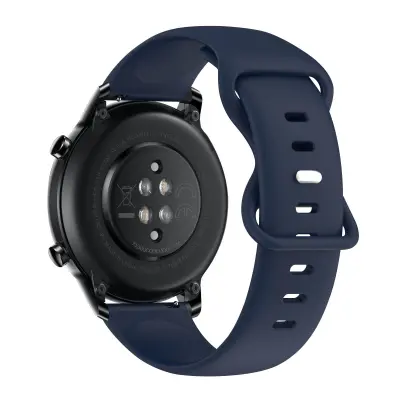 Remen za Honor Magic Watch 2 42mm meki silikon tamno plavi