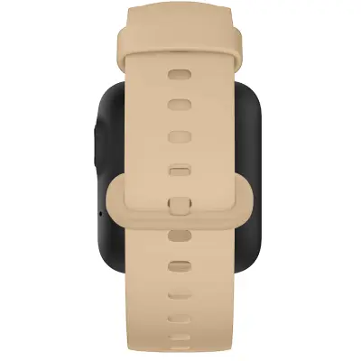 Remen za Xiaomi Mi Watch Lite / Redmi Watch silikonski s kopčom bež