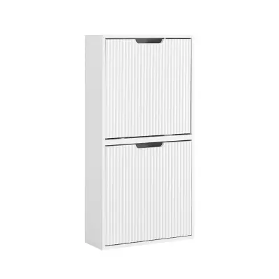 Pametni Ormar za Cipele Štednja Prostora Bijela 80x30x100cm FSR204-W
