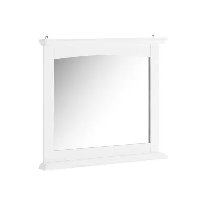 Ogledalo za kupaonicu s ugrađenom policom Bijelo 60×6×53.5 cm BZR212-W