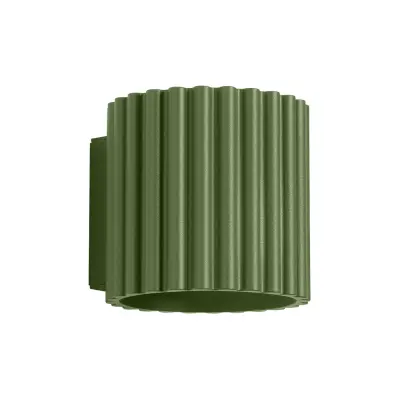 Zidna lampa AURA maslinasto zelena G9