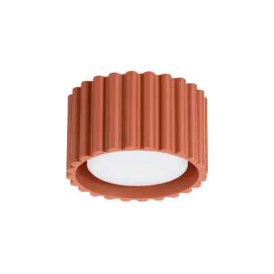 Stropna lampa AURA 1 crvena oker Gx53