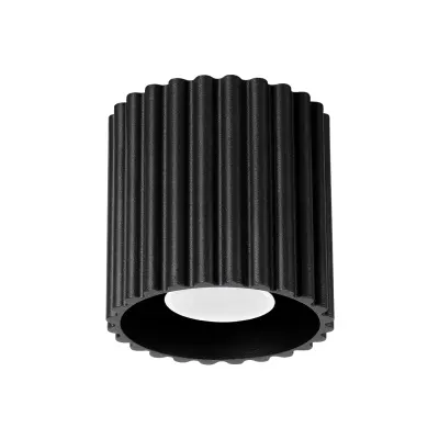 Stropna lampa AURA 1 crna GU10