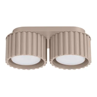 Stropna lampa AURA 2 taupe Gx53