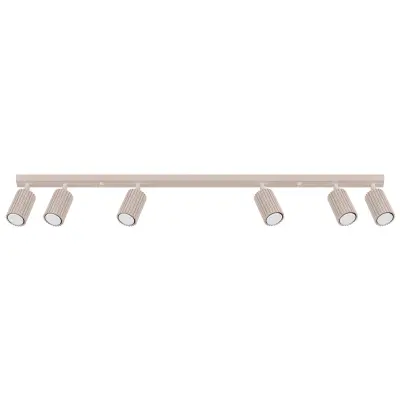 Stropna lampa KARBON 4 taupe