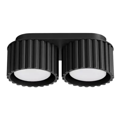 Stropna lampa AURA 2 crna Gx53