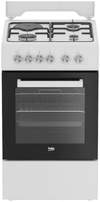 Štednjak kombinirani 50 cm Beko FSS53011DW