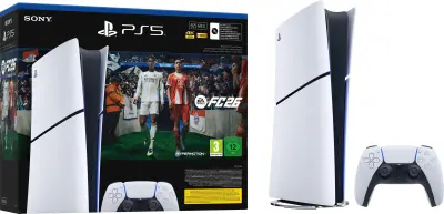 PlayStation 5 Slim Digital Edition E chassis + EA Sports FC 26 VCH