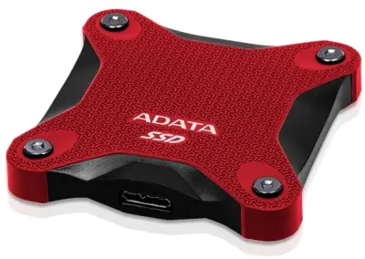 Eksterni disk ADATA Ex SSD SD620, R520/W460, 2TB, U3.2, crveni