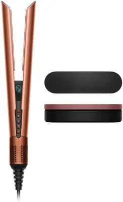 Uređaj za ravnanje kose Dyson Airstrait Amber Silk/Pink Champagne Limited Edition