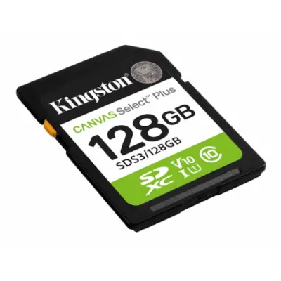KINGSTON Canvas Select Plus SD kartica, 128GB, R150MB