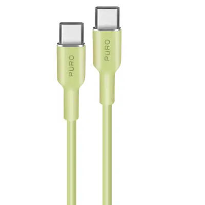 3A USB-C na USB-C fleksibilni silikonski kabel 60W 1,5 m