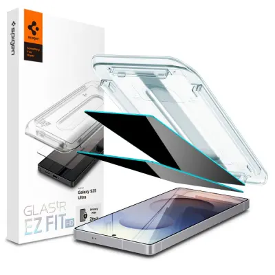 SPIGEN GLAS.TR EZ FIT HD ZAŠTITNO STAKLO ZA SAMSUNG GALAXY S25 ULTRA PRIVACY