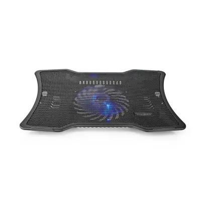Hladnjak za prijenosno računalo 17" USB s tihim LED ventilatorom