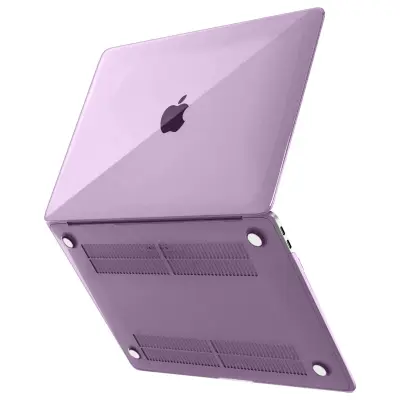 Antišok zaštitna maska ljubičasta za MacBook Air 13 2020 / 2019 / 2018