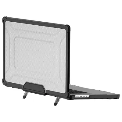 Maska za MacBook Pro 16" otporna na udarce kruta sa sklopivim postoljem