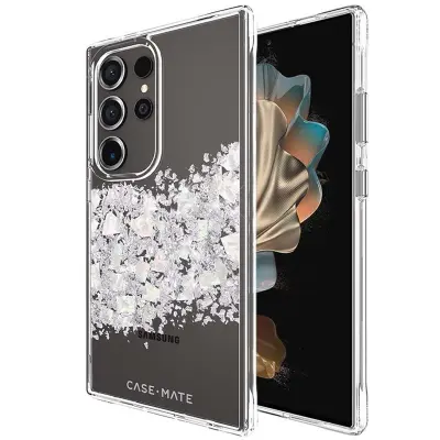 Maska za Galaxy S24 Ultra ukrašena sedfom model Karat elegantna otporna na udarce