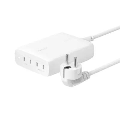 Punjač za zid 4 porta USB-C GAN 200W PD i PPS s LED indikatorom