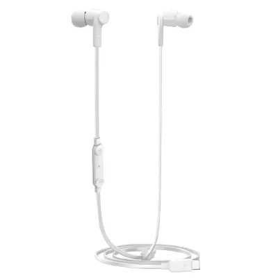 Slušalice USB C mikrofon tipke kit za hands-free silikon ravne 1,2 m