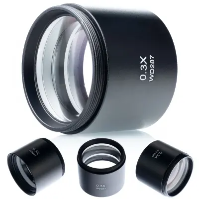 Socijalna Leća Za Stereoscopic Microscope 0.3x – Radna Udaljenost 287mm | Navoj 48mm