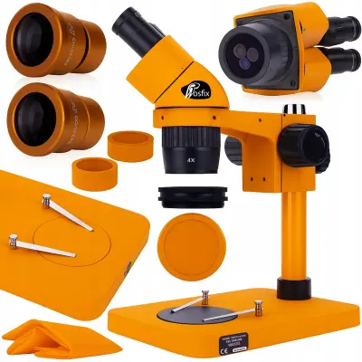Ganymede s Binokularni Mikroskop MSSP-B-PS1-o – Zumiranje 20-40x | Greenough Optika | Rotacija od 360°
