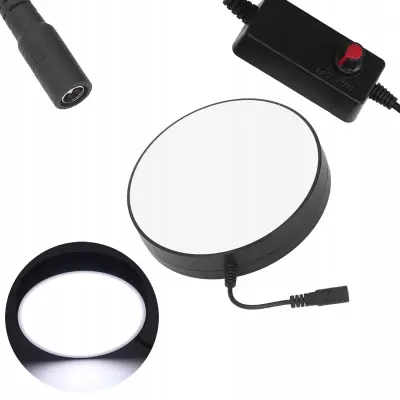 Donje LED Osvjetljenje Za Microscope 135mm – Podesiva Svjetlina | AC 230V, 6-10W, Bijelo Svjetlo